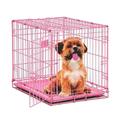 Midwest Container & Industrial Supply I-crate Single Door- Pink 24 X 18 X 19 - 1524PK 568641